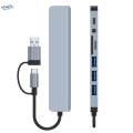 USB Type C Hub Adapter USB C Multiport Adapter for Type C Notebooks. 