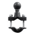 Multi-function handlebar seat-1 * connecting ball bracket + U-bolt assembly-Black. 