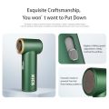 Mini Turbo Jet Fan Turbine Outdoor Jet Brushless Motor Portable Handheld Cooling Appliance Blower Kica USB Recharge Hair Dryer. 