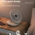 New Household Dual Use Kitchen Fan Small Fan USB Charging Home Dormitory Silent Big Wind Desktop Mini Portable Electric Fans. 