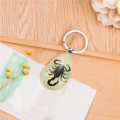 5X Glow-In-The-Dark Real Insect Keychain ().