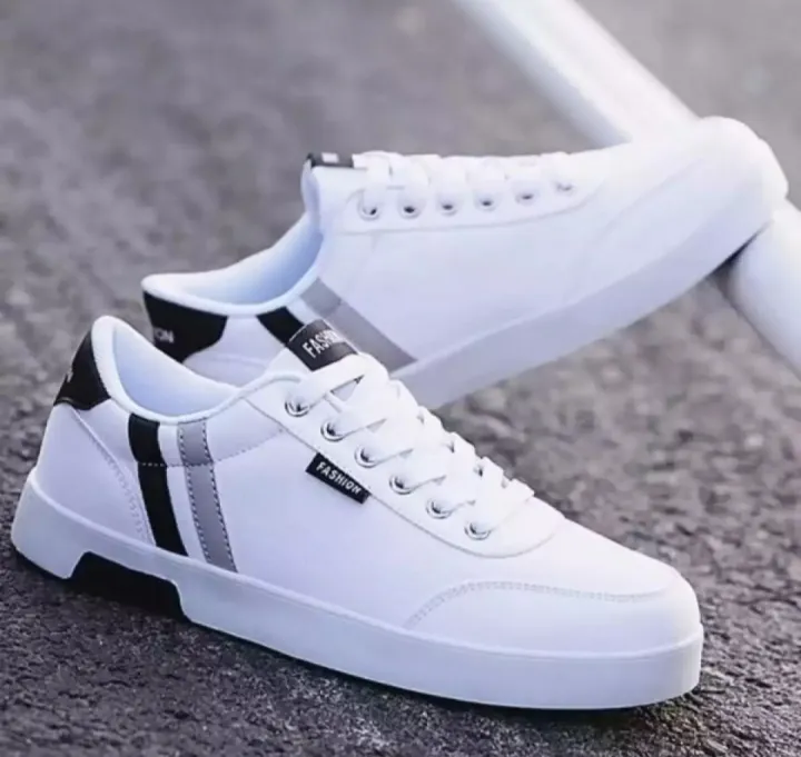 Running%20Sneakers%20White%20Color%20Shoes%20Casual%20Lace-up%20Winter%20and%20Summer%20Men's%20Shoes%20-%20Image%204