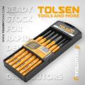 TOLSEN 6Pcs  Nail Punch Tool Set with Case (HRC56-62) Industrial Model: 25090. 
