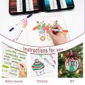 ZSCM 12to160 Color Brush Painting Sketch Writing Calligraphy Fine Tip Pen Set Package Lettering Marker Pen Sketch Marker Pen.