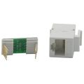 Ethernet Keystone Coupler, 40Pack Cat6 RJ45 Keystone Jack Inline Female Connectors.