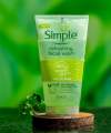 Simple Kind to Skin Refreshing Facial Wash Gel 150ml.