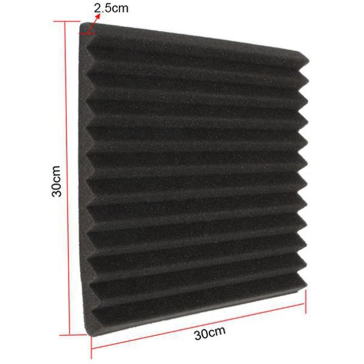 24%20Pcs%20Acoustic%20Foam%20Board,Studio%20Wedge%20Tile,Acoustic%20Foam%20Soundproof%20Pyramid%20Studio%20Treatment%20Wall%20Panel%202.5X30X30cm%20-%20Image%203