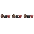 9 Pcs Refillable Reusable Espresso Capsule for Nespresso Coffee Machine Reusable Capsule Refill Empty Capsule. 