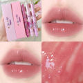 【DATA FROG Global MALL】(New) jelly lipstick pen heart shape water-light non-stick lasting solid lip gloss lips beauty makeup cosmetic. 