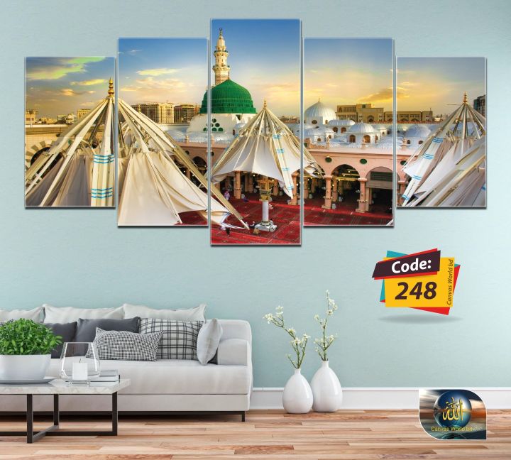 5Pcs%20In%201%20Set%20Palm%20Tree%20Sunset%20Wall%20Canvas%20Art%20Ready%20to%20Hang%20for%20Living%20Room%20or%20Bedroom%20Home%20Decoration%20On%20Wall%20Canvas%20Painting%20Wall%20-%20Wall%20Decoration%20-%20Wall%20Decoration%20-%20Image%202