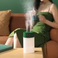 Air Humidifier for Room 1200ML Large Capacity USB Aroma Essential Oils Diffuser Humidity Display Mist Maker with Led Night Lights Double Spray Desktop Aromatherapy Purifier for Home Office. 