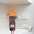 KOGEEK NJTY 600A AC/DC Digital Clamp Meter with Temperature Auto Ranging Multimeter with Audible Continuity Beep True-RMS Clamp Meter with Diode/NCV/Voltage/Current/Resistance/Frequency/Capacitance/LoZ/VFC Tester Meter. 
