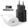 Samsung 25W Super Fast Charger Usb Type C Charger Power Adapter For SAMSUNG Galaxy. 