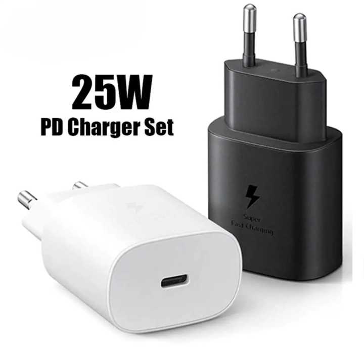 Samsung 25W Super Fast Charger Usb Type C Charger Power Adapter For SAMSUNG Galaxy