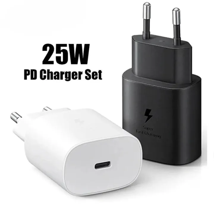 Samsung%2025W%20Super%20Fast%20Charger%20Usb%20Type%20C%20Charger%20Power%20Adapter%20For%20Galaxy%20-%20Charger(Free%20TYPE%20C%20TO%20TYPE%20C%20Cable)%20-%20Image%203