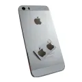 Apple Logo Silver Metal Glossy ShineCompatible for iPhone And All Mobile Phone and Tablet For I Apple Logo.