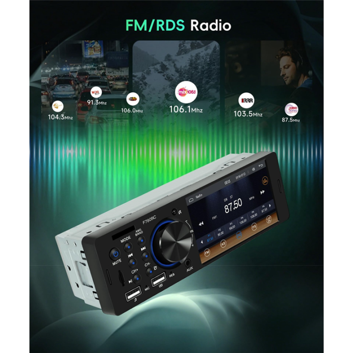Single%20Din%20Car%20Stereo%20with%20CarPlay%20and%20Android%20Auto,%204-Inch%20Touchscreen%20Bluetooth%20MP5%20Player%20for%20Autos%20-%20Image%208