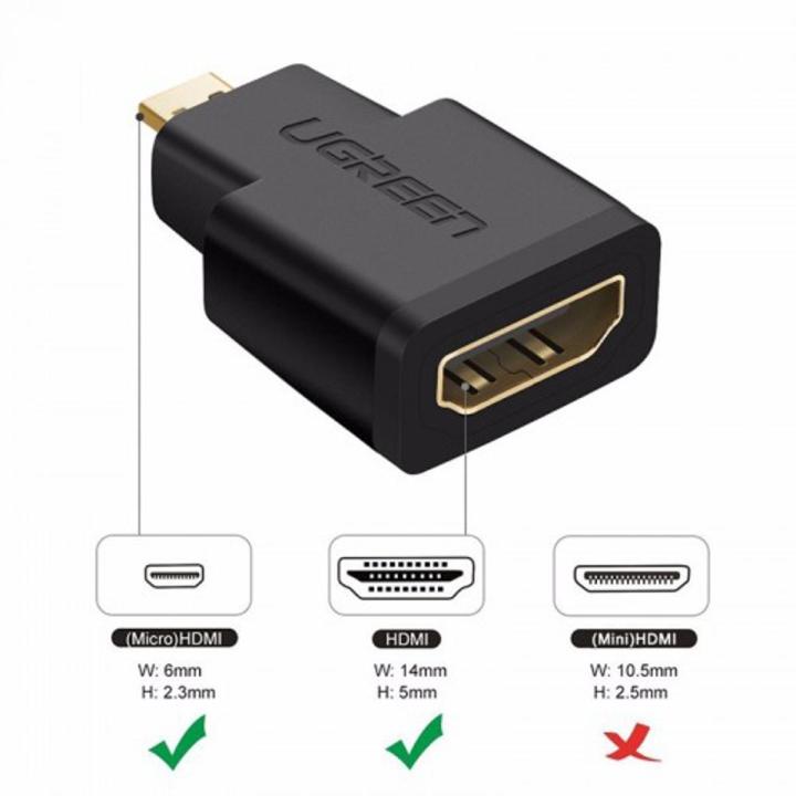Micro HDMI Male to HDMI Female Adapter
