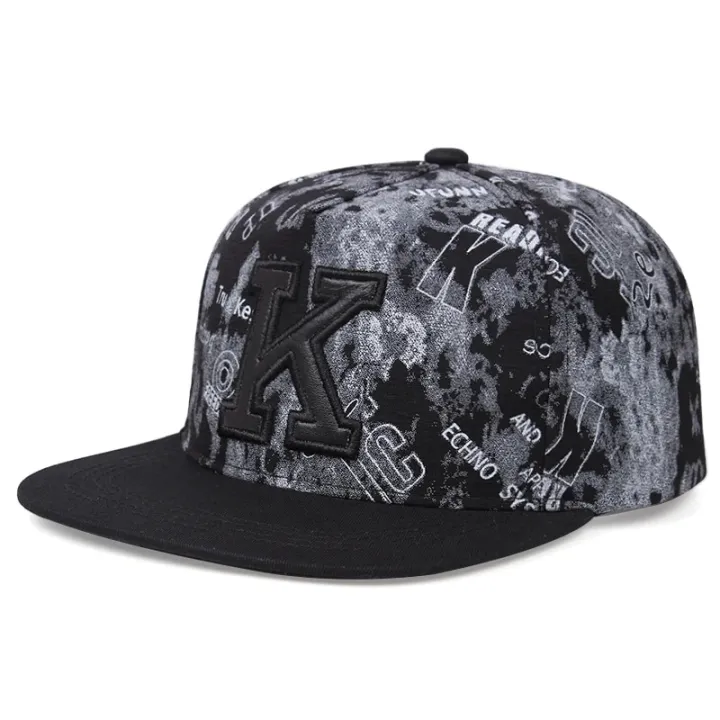 New%20Fashion%20Flat%20Brim%20Men's%20Cap%20HIp%20Hop%20Baseball%20Caps%20For%20Men%20Fashion%20Embroidery%20Trucker%20Hats%20Cotton%20Adjustable%20Snapback%20Hombre%20-%20Image%204