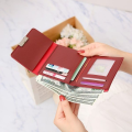 Korean Fashion Ladies Mini Wallet  clutch purse For Women Card Holder Short PU Leather Bags. 