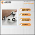 Stainless Steel Round Table Wire Hole Covers Outlet Port Computer PC Desk Cable Grommet Line Holder-60mm-MHN. 