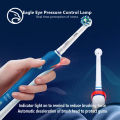 Original Oral B Electric Toothbrush PRO 4000 3D Tooth Brush Pressure Sensor Daily Clean Gum Cares Whitening Soft Sensitive Modes. 