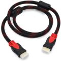 Hi Speed HDMI Cable 5M - Black and Red - Hdmi Cable.