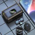 Baoer J6 Wireless Lavalier Microphone Magnetic Lapel Noise Reduction Microphones With Digital Display Charging Case For Recording Interview. 