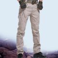 New Men's  Pants Multi cket Elastic Waist  Trousers Male Casual Spring Summer Cargo Pants For Men Slim Fit 5XL. 
