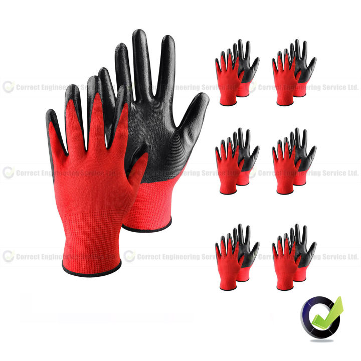 Heavy%20Duty%20Smooth%20Work%20Gloves%20Nitrile%20Coated%20Red%20Black%20Firm%20Grip%20Nitrile%20Coated%20Gloves%20-%20Image%206