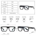 SO EI Retro Square Clear Anti-Blu-Ray Eyewear TR90 Women Glasses Frame Fashion Men Optical Eyeglasses Frame Computer Goggles. 