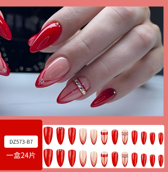 24%20Pcs%20Fake%20Nails%20Box%20For%20Women%20Liquid%20Glue%20-%20Fake%20Nails%20-%20Image%204