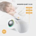 ProtoArc EM01 Trackball Mouse RGB Wireless 2.4G Bluetooth Ergonomic Mouse Rechargeable Rollerball Mice for Laptop PC iPad Mac. 