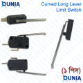 Curved Long Lever Limit Switch 5A 250VAC WS22 Micro Switch. 