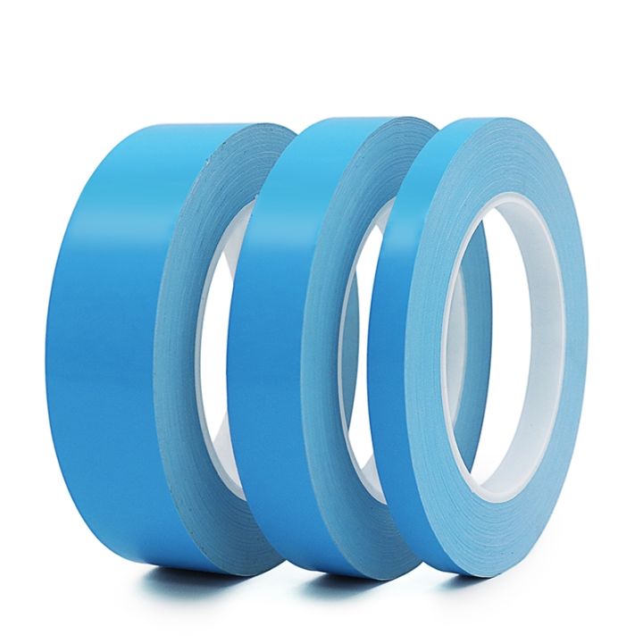 25meter/Roll 8mm 10mm 12mm 15mm Width Transfer Tape Double Side Thermal Conductive Adhesive Tape for Chip LED Strip Heatsink