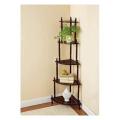 5 Layer Bathroom Shelve Rack Corner Table Display Furniture Decorative Foldable Shelf Finish DIY.