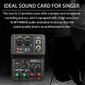 TEYUN Q12 2 Channels Professional portable Audio Interface sound card console mini USB MIXER for Guitar Recording Studio Singing.