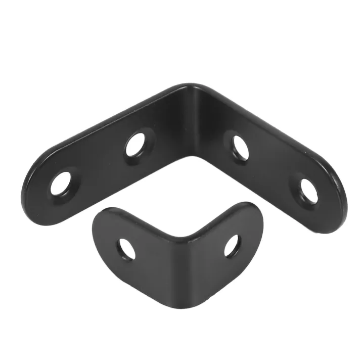 20%20pcs%20Black%20L%20Brackets%2090%20Degree%20Angle%20Stainless%20Steel%20Joint%20Bracket%20Fastener%20for%20Wood%20Chair%20Bookshelf%20Board%20Window%20Furniture%20Cabinet(10Pcs-40Mm/10Pcs-20Mm)%20-%20Image%204