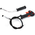 Tube Handle Throttle Trigger Cable Aluminum String Trimmer Parts Accessory Brushcutter Control Switch Garden Supplies. 