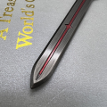 21cm The Black Sword Genshin Impact Keqing Chinese Mobile Game Peripherals Metal Weapon Model 1:6 Doll Equipment Accessories Toy. 