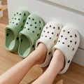 Dongdong Female Summer Outwear Beach Net Red Lightweight Half Heel Sandals Couple Style Headband Leakage Cool Shoes Male. 