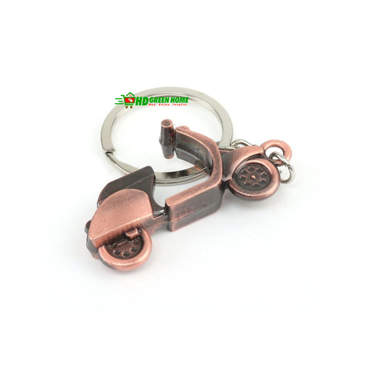 Metal%20Scooter%20Keyring%20Mini%203D%20Motorcycle%20Keychain%20Key%20Ring%20Key%20Holder%20(Copper)%20-%20Image%206