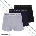 Premium Cotton Boxer Underwear for Men 3 Pack - Under Wear. 
