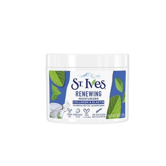 International France product St Ives cream Renewing collagen Elastin facial moisturizer - 283 GM