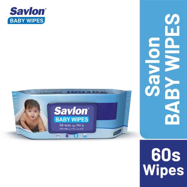 Savlon Baby Wipes 60s