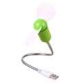 (New) mini snake fan silent soft leaf fan computer USB fan bendable freely.