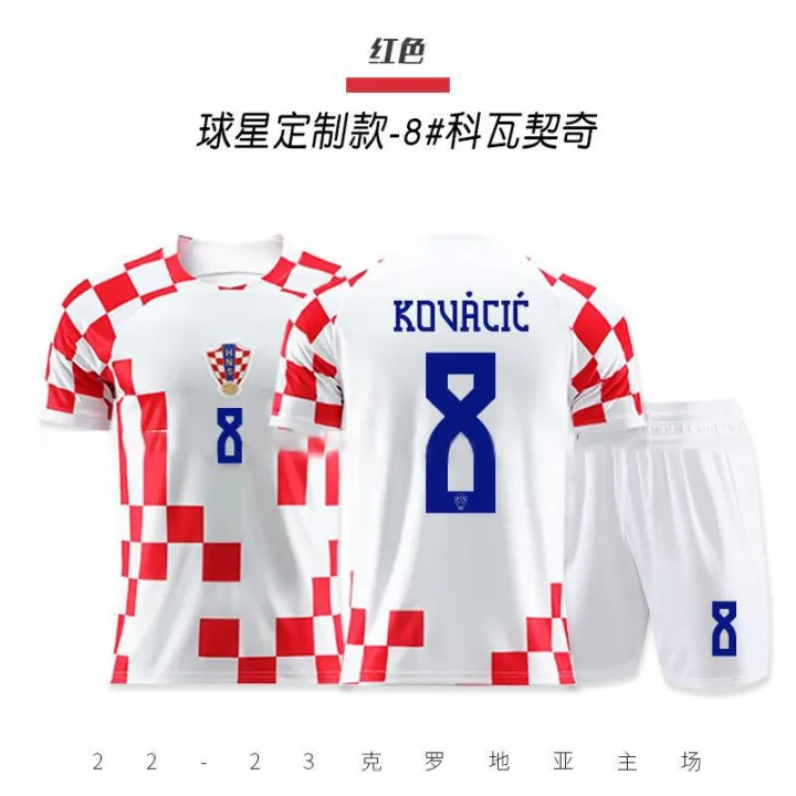 Croatian%20national%20team%20itchie%20o.%2010%20jersey,%20adult%20and%20children's%20football%20jersey,%20sports%20set,%20men's%20print%20size%20-%20Image%203