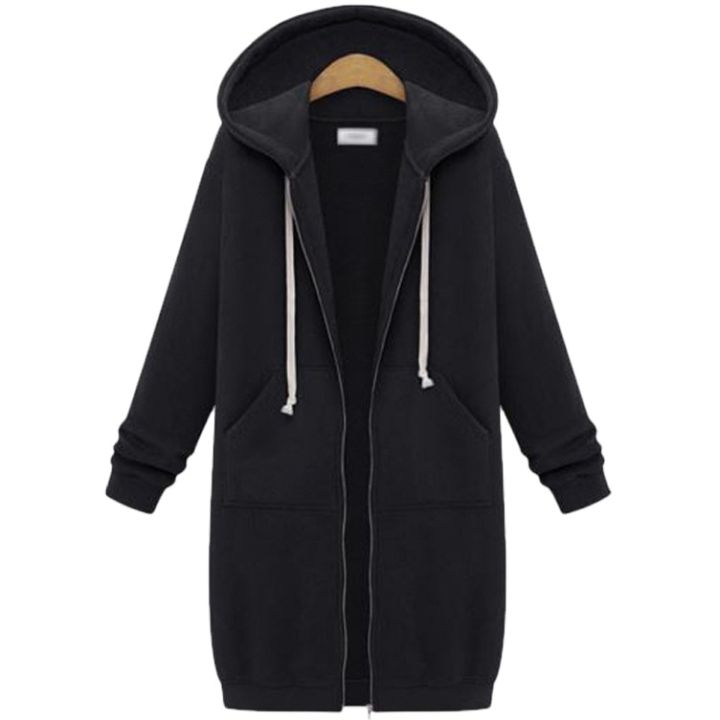 Autumn%20Winter%20Solid%20Color%20Thicken%20Hoodies%20Women%20Fashion%20Korean%20Style%20Zipper%20Long%20Sleeved%20Hooded%20Sweatshirt%20Office%20Ladies%20Tops%20-%20Image%206