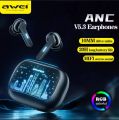 Awei T53 ANC TWS Noise cancellation (including ANC + ENC) Bluetooth version: 5.3 Wireless Earbuds Bluetooth Earbuds. 