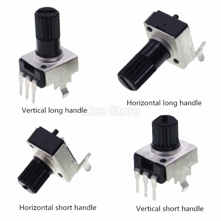10Pcs%20RV09%20Potentiometer%205K%2010K%2050K%20100K%20Audio%20Potentiometer%20Adjustable%20Resistor%203pin%20Variable%20Resistors%20-%20Image%203